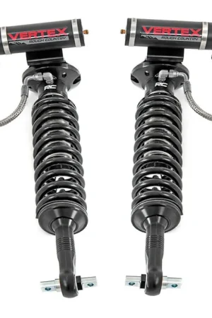 Ford Front Adjustable Vertex Coilovers For 14-21 F-150 4WD for 3.0 Inch Lifts Rough Country Original
