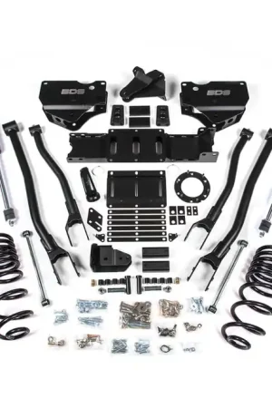Price Drop 4 Inch Lift Kit w/ 4-Link | FOX 2.5 Coil-Over Conversion - Performance Elite | Ram 2500 (19-24) 4WD | Diesel