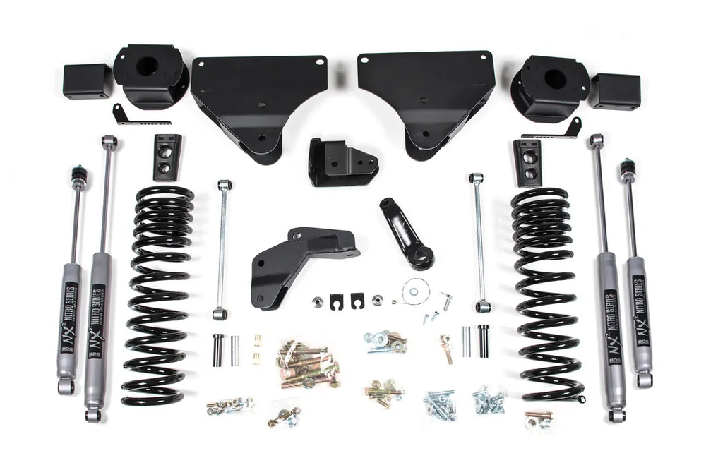 Authentic 4 Inch Lift Kit | Ram 2500 w/ Rear Air Ride (14-18) 4WD | Diesel