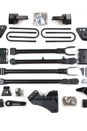 4 Inch Lift Kit w/ 4-Link | Ford F250/F350 Super Duty (11-16) 4WD | Gas Holiday Sale