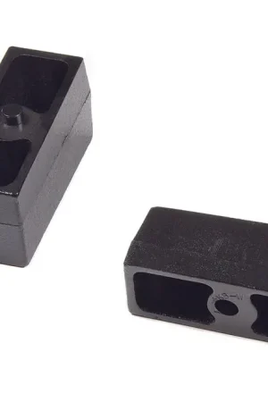 Rear Lift Blocks - 9/16 in Pin - Cast Iron | 2 Inch Lift | Universal Fitment Secure Checkout