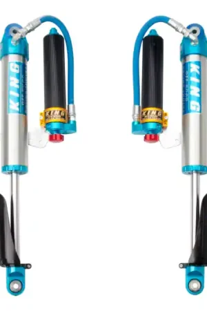 Mega Sale King Shocks 2018+ Jeep Wrangler JL Front 2.5 Dia Remote Res Shock for 2.5in-5in Lift w/Adj (Pair)