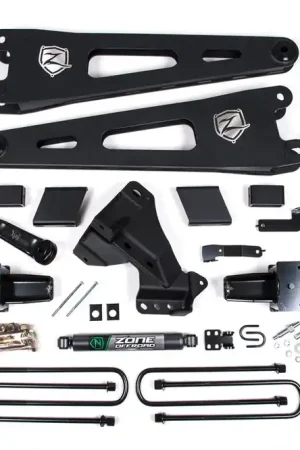 Worldwide Shipping 5 Inch Lift Kit w/ Radius Arm | Ford F250/F350 Super Duty (20-22) 4WD | Gas