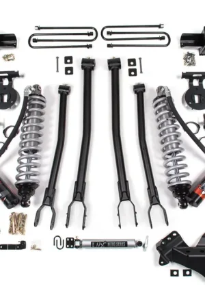 5 Inch Lift Kit w/ 4-Link | FOX 2.5 Performance Elite Coil-Over Conversion | Ford F350 Super Duty DRW (23-25) 4WD | Diesel Place Order