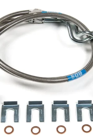 Don’t Miss Out Front Brake Line Set | Stainless Steel | Fits 4-8 Inch Lift | Ford F250/F350 Super Duty (11-15) 4WD