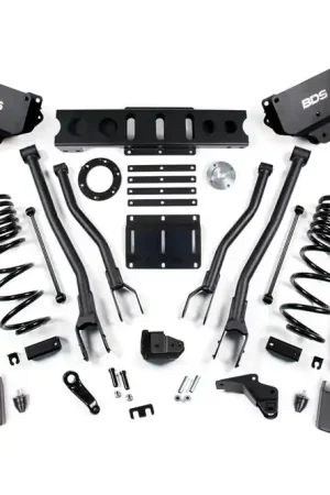4 Inch Lift Kit w/ 4-Link | FOX 2.5 Coil-Over Conversion - Performance Elite | Ram 2500 (14-18) 4WD | Diesel Warranty Included