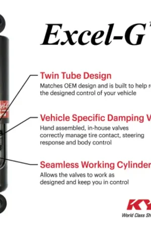 Must Have KYB 22-24 Mitsubishi Outlander / 23-24 Outlander PHEV / 2021+ Nissan Rogue Excel-G Shock - Rear