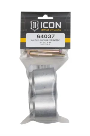 Flash Sale ICON 2005+ Ford F-250/F-350 2in Front Bump Stop Spacer Kit