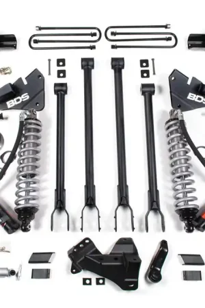 4 Inch Lift Kit w/ 4-Link | FOX 2.5 Performance Elite Coil-Over Conversion | Ford F350 Super Duty DRW (20-22) 4WD | Diesel Order Now