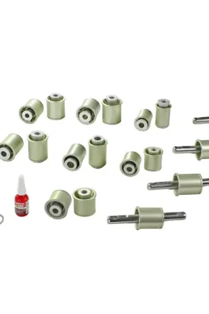 Flash Sale aFe Control PFADT Steel Frame Solid Spherical Control Arm Bearings Set; Chevy Corvette C5 / C6 97-13