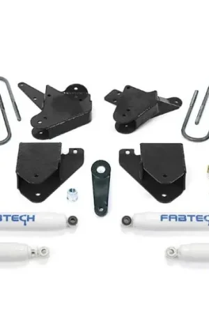 Get Yours Fabtech 05-07 Ford F250 2WD V10 & Diesel 6in Basic Sys w/Perf Shks