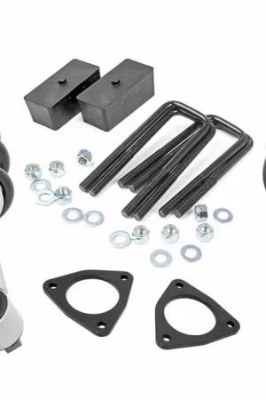 Trusted Brand 2.5 Inch Leveling Lift Kit w/N3 Loaded Struts 07-16 Silverado/Sierra 1500 Cast Steel & Cast Aluminum Rough Country