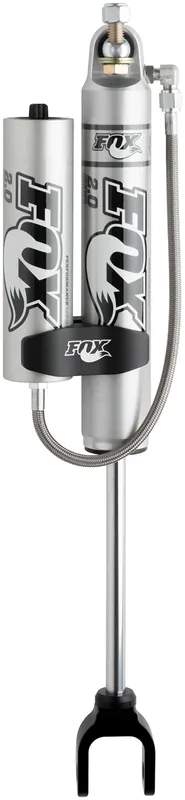 Genuine Fox 11+ Chevy HD 2.0 Performance Series 5.9in. Smooth Body Remote Res. Front Shock / 0-1in. Lift