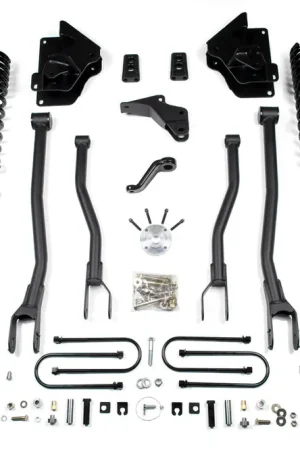 Get Yours 4 Inch Lift Kit w/ 4-Link | Ram 3500 (13-18) 4WD | Gas