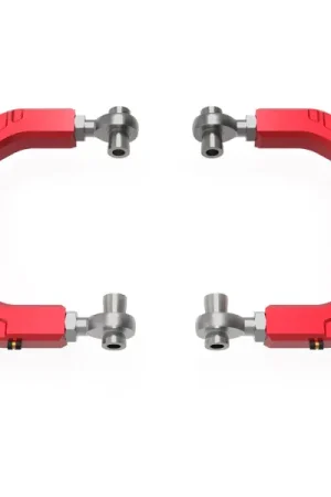Same Day Shipping aFe Control 24-26 Toyota Tacoma Upper Control Arms - Set (Red)