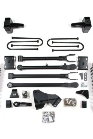 4 Inch Lift Kit w/ 4-Link | FOX 2.5 Performance Elite Coil-Over Conversion | Ford F250/F350 Super Duty (11-16) 4WD | Diesel Factory Price
