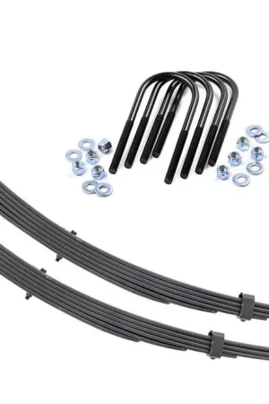 Rear Leaf Springs 2.5 Inch Lift Pair 71-80 International Scout II Rough Country Price Cut