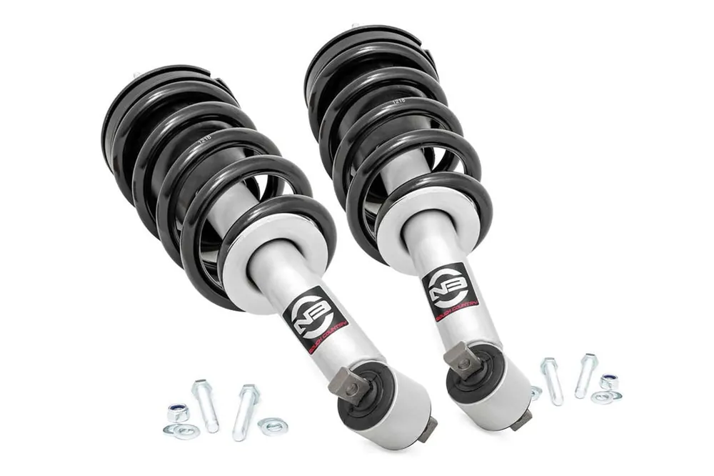 Original N3 Leveling Struts | 2 Inch | Loaded Strut | Chevy/GMC Sierra 1500 (19-26)/Silverado 1500 (19-26)