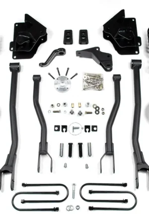 Best Choice 4 Inch Lift Kit w/ 4-Link | Ram 3500 w/ Rear Air Ride (13-18) 4WD | Diesel