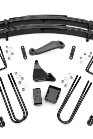 Hassle-Free Returns 6 Inch Suspension Lift Kit w/V2 Shocks 99-04 F-250/F-350 Super Duty Rough Country