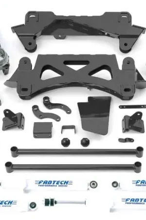 Get Yours Fabtech 95.5-04 Toyota Tacoma 6 Cyl 2/4WD 6 Lug 6in Perf Sys w/Perf Shks