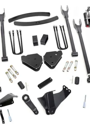 6 Inch Ford 4-Link Suspension Lift Kit w/Vertex Shocks 05-07 F-250/350 Diesel-w/Overloads Rough Country Best Price