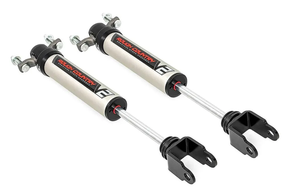 V2 Front Shocks 5-8 Inch OEM Mount Chevy/GMC 2500HD/3500HD (11-23) Rough Country Crafted