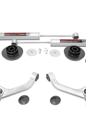 3.0 Inch Dodge Bolt-On Lift Kit w/ N3 Struts and Rear N3 Shocks For 12-Up Ram 1500 4WD Rough Country Authentic