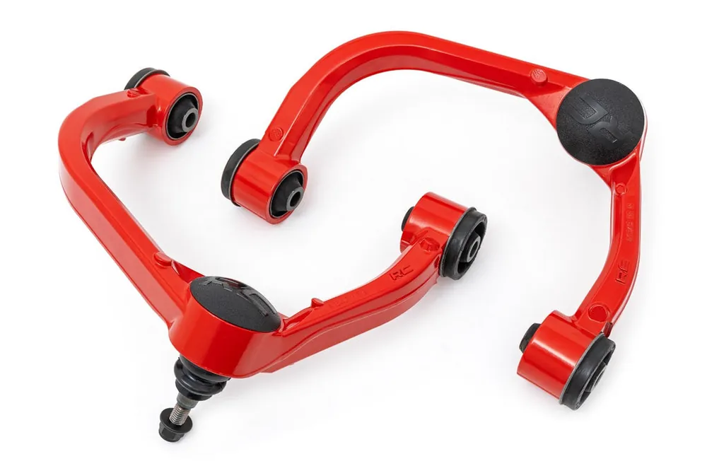 Budget Red Forged Upper Control Arms | 2.5-3.5 Inch Lift | Ford F-150 4WD (04-20)