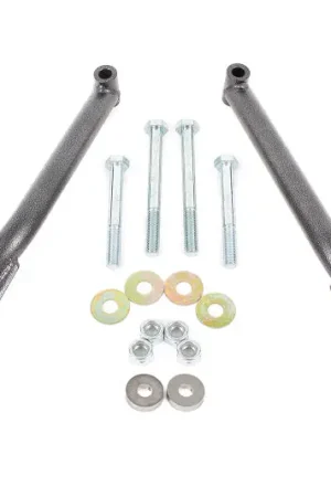 BMR 78-87 G-Body Control Arm Reinforcement Braces - Black Hammertone Clearance