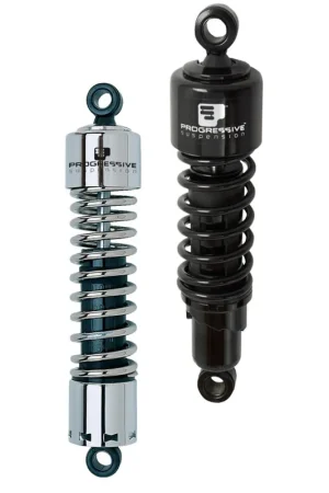 Trending Progressive Harley 412 Series Shocks 13.5in - Chrome