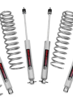Worldwide Shipping 2.5 Inch Jeep Suspension Lift Kit Preminum N3 Shocks 6 Cyl 04-06 4WD Jeep Wrangler TJ Unlimited 97-06 4WD Jeep Wrangler TJ Rough Country