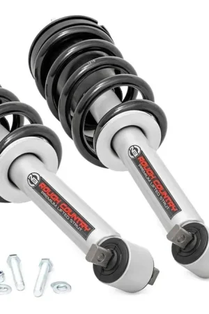 GM 3.5 Inch Lifted N3 Struts 07-13 1500 Pickups Rough Country Money Back Guarantee