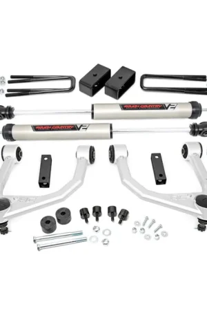 3.5 Inch Lift Kit Vertex/V2 07-21 Toyota Tundra 4WD Rough Country Worldwide Shipping