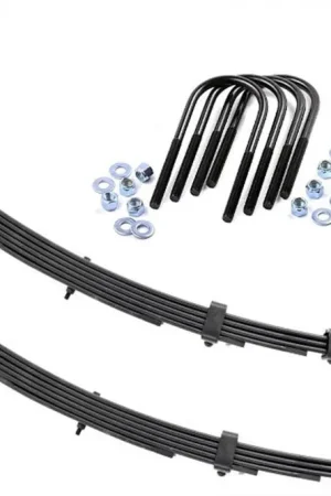 Exclusive Offer Front Leaf Springs 2.5 Inch Lift Pair 76-83 Jeep CJ 5 4WD Rough Country