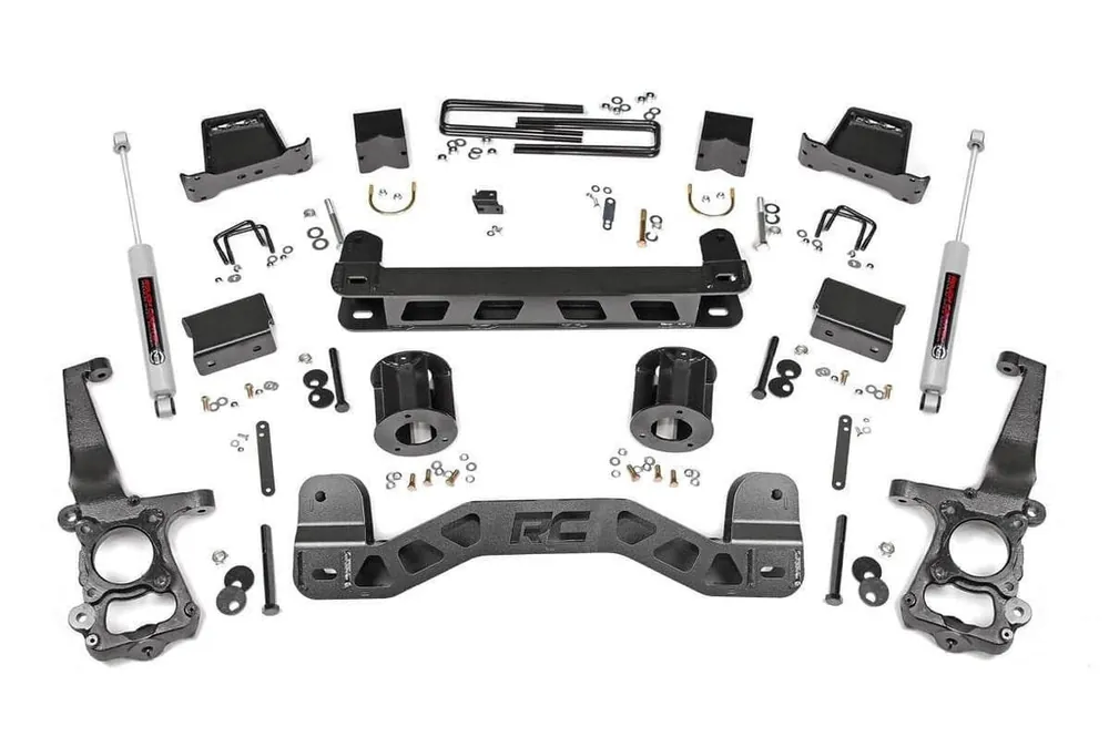 Direct From Manufacturer 6 Inch Suspension Lift Kit w/N3 Shocks 15-20 F-150 2WD Rough Country