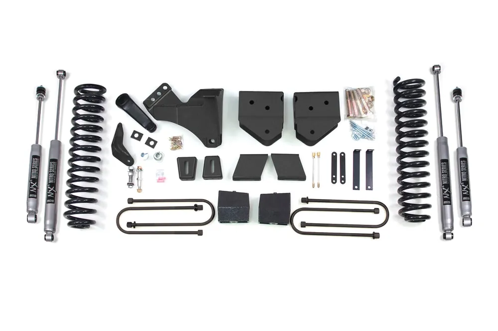 6 Inch Lift Kit | Ford F250/F350 Super Duty (05-07) 4WD | Gas Warranty Included