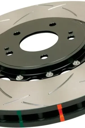 DBA 09+ Nissan GTR R-35 Rear Slotted 5000 Series 2 Piece Rotor Assembled w/ Black Hat Certified