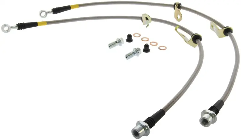 Clearance StopTech 06-17 Lexus HS250h / Toyota RAV4 Stainless Steel Front Brake Lines