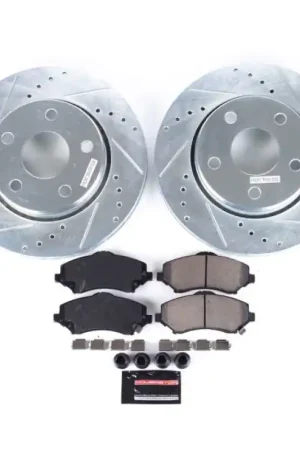 Power Stop 07-17 Jeep Wrangler Front Z23 Evolution Sport Brake Kit Cheap