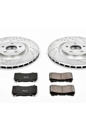 Power Stop 07-14 Ford Mustang Front Z23 Evolution Sport Brake Kit Limited Offer