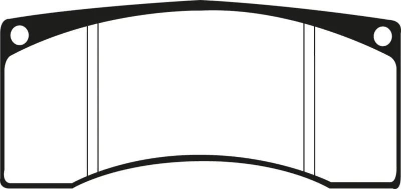 Certified EBC Ford Saleen Mustang Alcon front calipers Redstuff Front Brake Pads