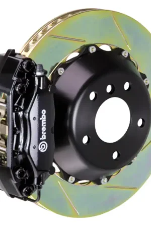 Brembo 00-03 Z8 (E52) Rear GT BBK 4 Piston Cast 345x28 2pc Rotor Slotted Type-1-Black Grab Now