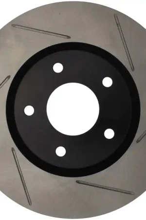 Free Returns StopTech Power Slot 03-05 350Z / 03-04 G35 / 03-05 G35X SportStop Slotted Front Left Rotor