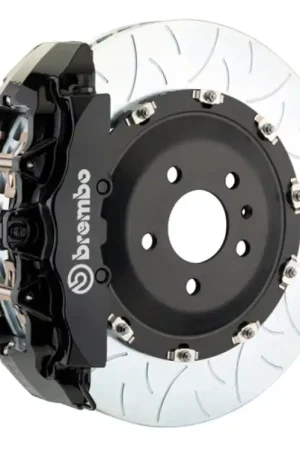 Final Sale Brembo 20+ Model Y Front GTS BBK 6 Piston Cast 380x34 2pc Rotor Slotted Type-3-Black HA