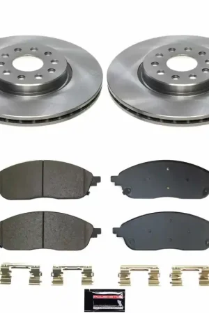 Weekend Sale Power Stop 22-24 Jeep Grand Cherokee Front Autospecialty Brake Kit