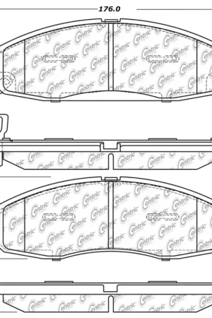 StopTech Street Touring 05 Nissan Titan Front Brake Pads Cheap