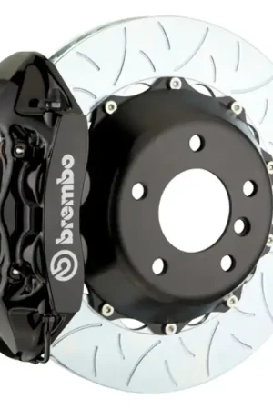 Brembo 17+ LC500/18+ LS500 Rear GT BBK 4 Piston Cast 380x28 2pc Rotor Slotted Type-3-Black Top Pick