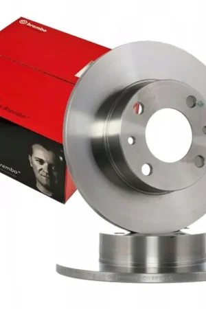 Brembo 16-20 BMW X1/18-20 X2/17-19 Mini Cooper Clubman Rear Premium UV Coated OE Equivalent Rotor Affordable