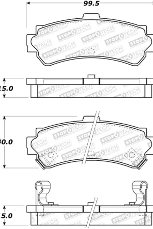 StopTech Street Brake Pads Fan Favorite